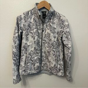 The North Face Light Gray Soft Shell Jacket